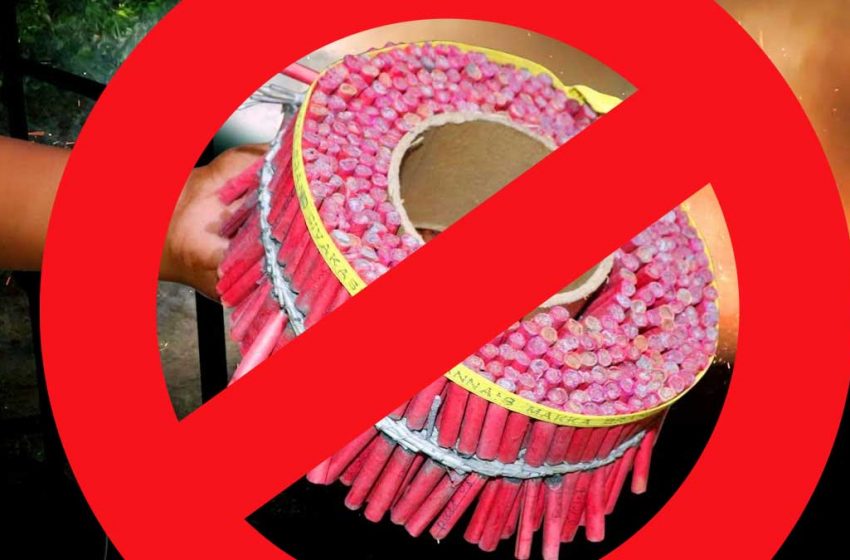 இந்த தீபாவளிக்கு சரவெடி வெடிக்க தடை !!!