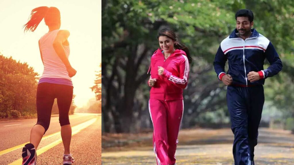 jogging