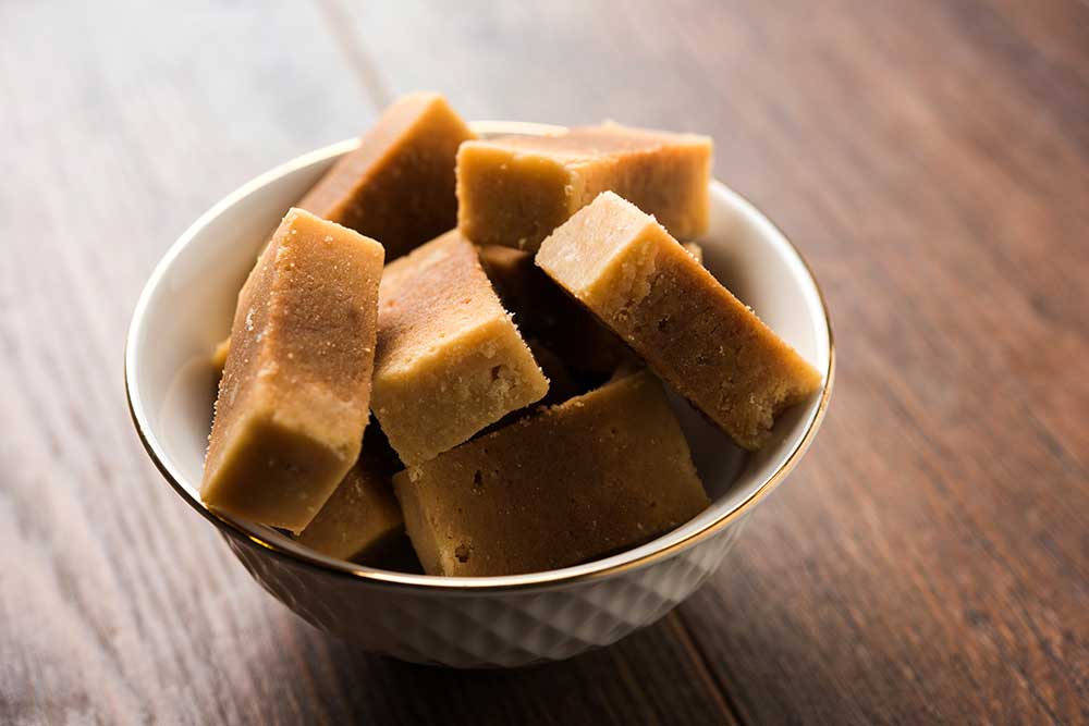 Mysore pak or Mysuru Paaka is south indian cake like sweet