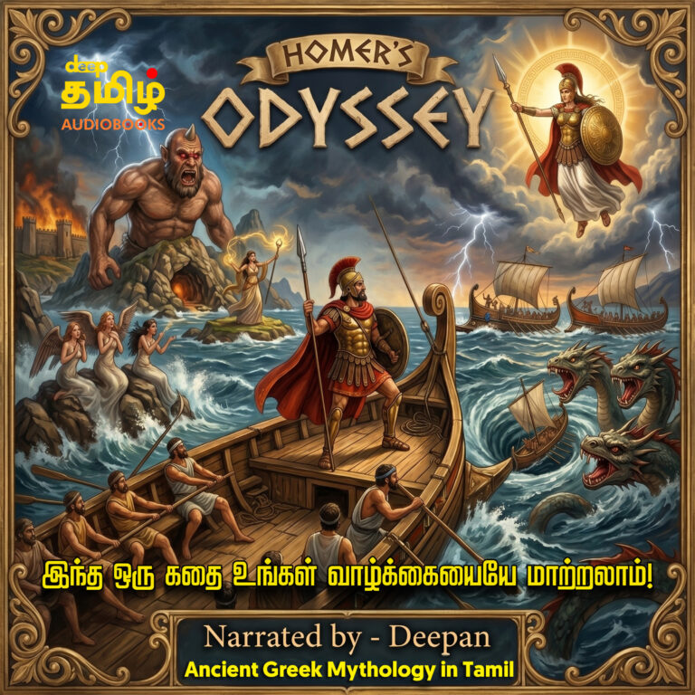 The Odyssey Story in Tamil: ஒடிஸி கதை தமிழில் | ஒற்றைக்கண் அரக்கனிடம் சிக்கிய ஒடிசியஸ்